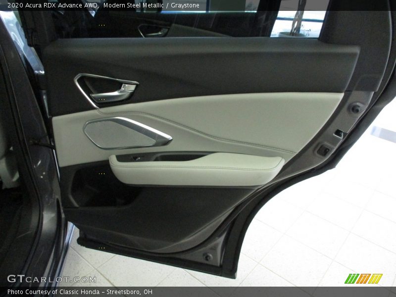Modern Steel Metallic / Graystone 2020 Acura RDX Advance AWD