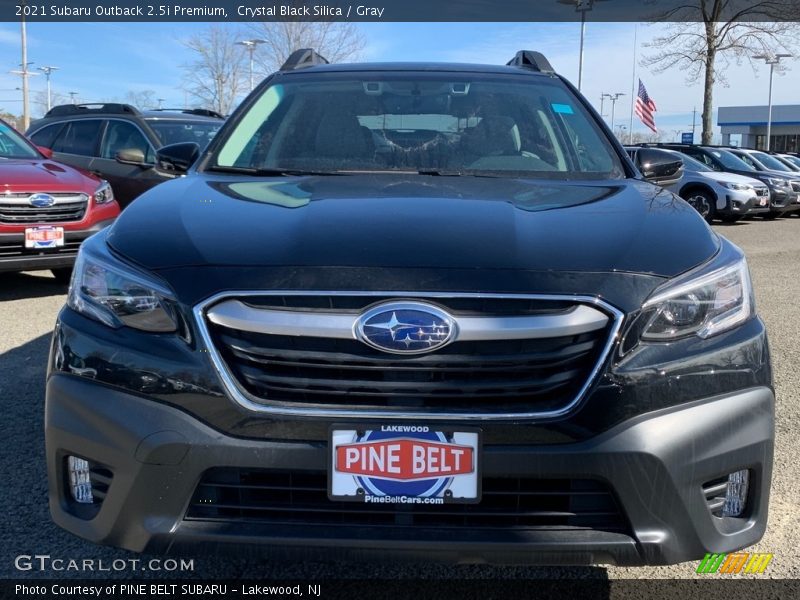 Crystal Black Silica / Gray 2021 Subaru Outback 2.5i Premium
