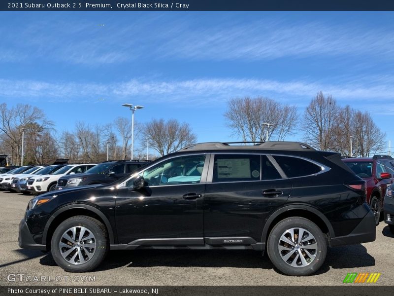 Crystal Black Silica / Gray 2021 Subaru Outback 2.5i Premium