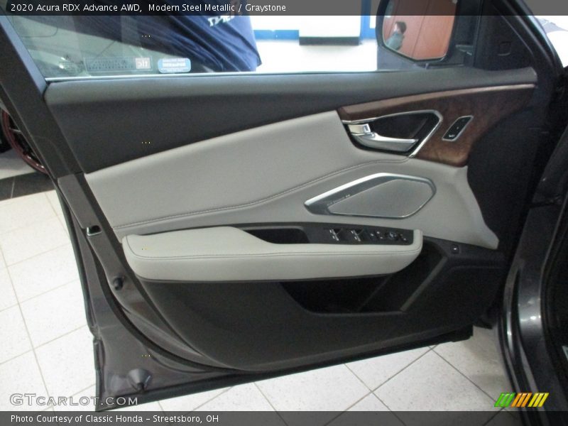 Modern Steel Metallic / Graystone 2020 Acura RDX Advance AWD