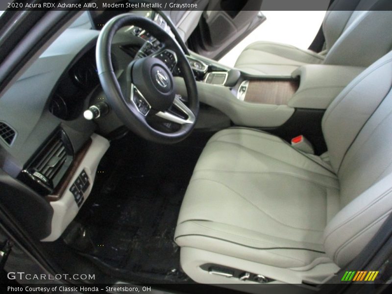 Modern Steel Metallic / Graystone 2020 Acura RDX Advance AWD