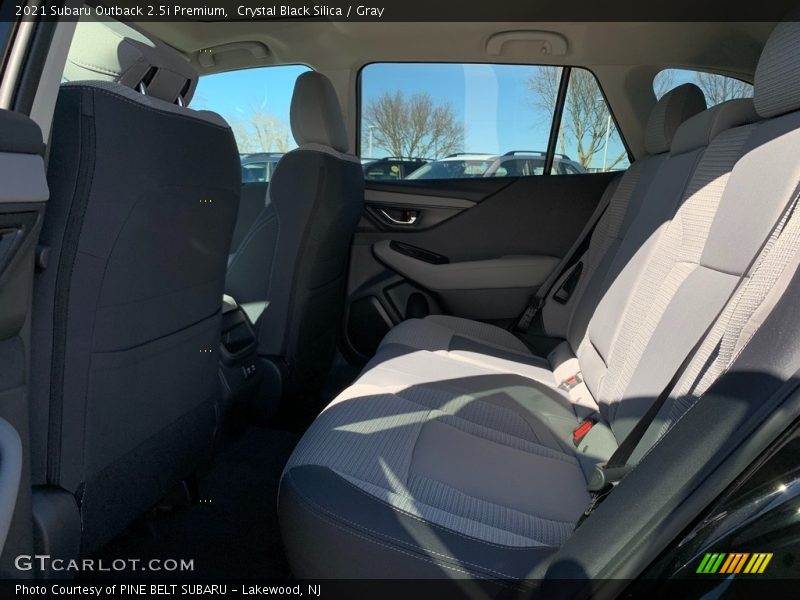 Crystal Black Silica / Gray 2021 Subaru Outback 2.5i Premium