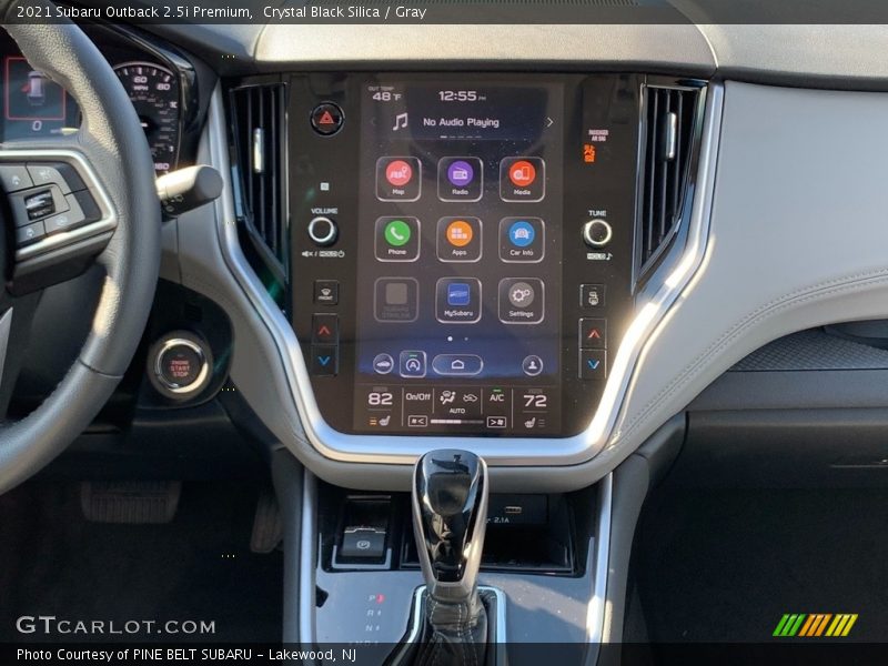 Crystal Black Silica / Gray 2021 Subaru Outback 2.5i Premium