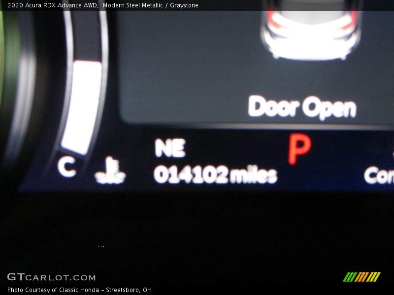 Modern Steel Metallic / Graystone 2020 Acura RDX Advance AWD