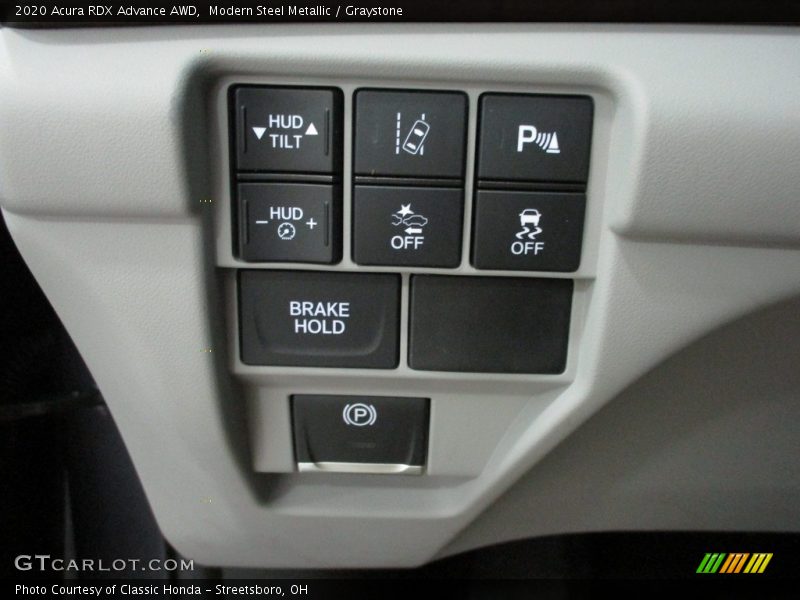 Modern Steel Metallic / Graystone 2020 Acura RDX Advance AWD