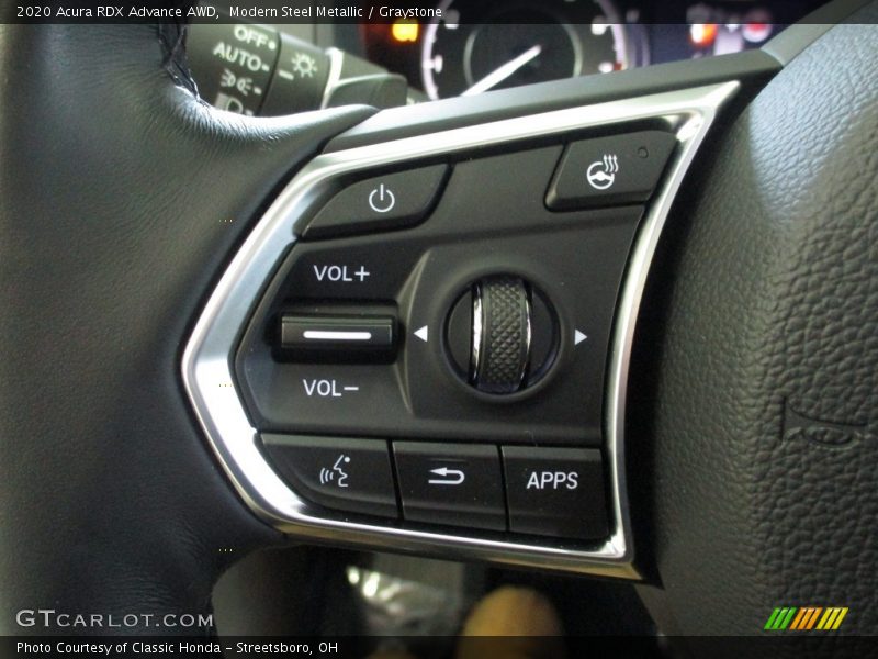 Modern Steel Metallic / Graystone 2020 Acura RDX Advance AWD