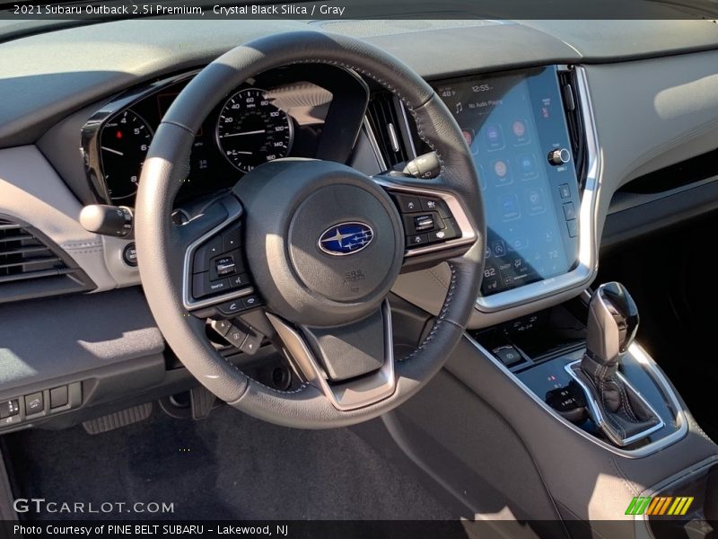Crystal Black Silica / Gray 2021 Subaru Outback 2.5i Premium
