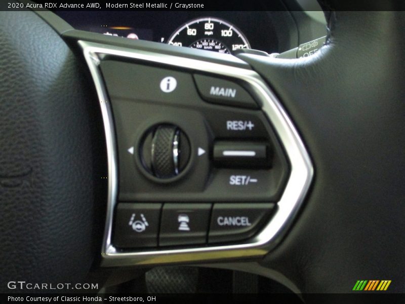 Modern Steel Metallic / Graystone 2020 Acura RDX Advance AWD