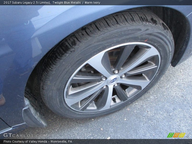 Twilight Blue Metallic / Warm Ivory 2017 Subaru Legacy 2.5i Limited