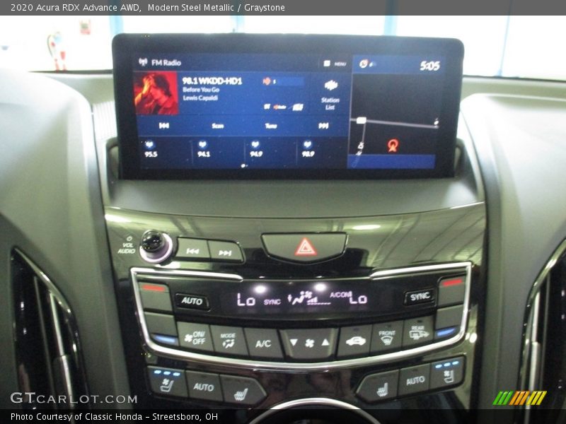 Modern Steel Metallic / Graystone 2020 Acura RDX Advance AWD