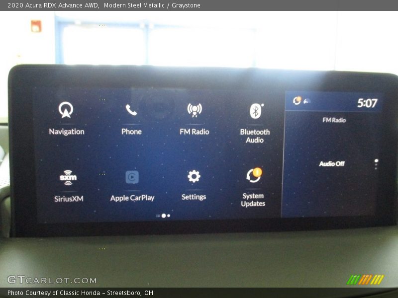 Modern Steel Metallic / Graystone 2020 Acura RDX Advance AWD