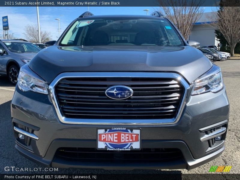 Magnetite Gray Metallic / Slate Black 2021 Subaru Ascent Limited