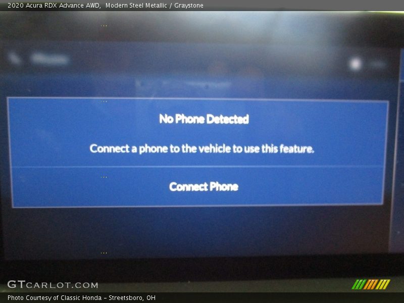 Modern Steel Metallic / Graystone 2020 Acura RDX Advance AWD