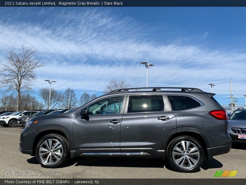 Magnetite Gray Metallic / Slate Black 2021 Subaru Ascent Limited