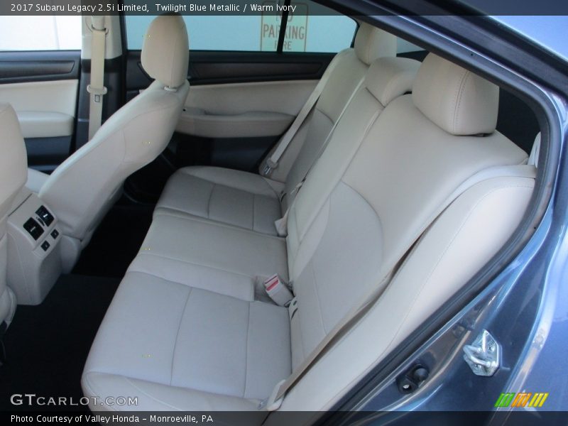 Twilight Blue Metallic / Warm Ivory 2017 Subaru Legacy 2.5i Limited