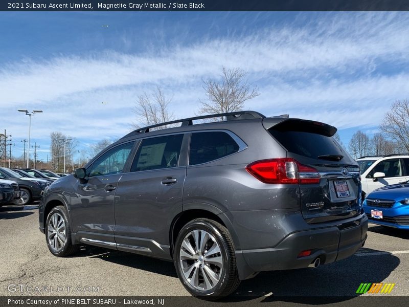 Magnetite Gray Metallic / Slate Black 2021 Subaru Ascent Limited