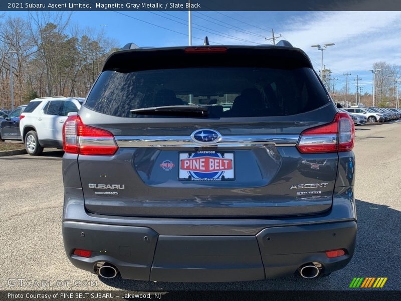 Magnetite Gray Metallic / Slate Black 2021 Subaru Ascent Limited