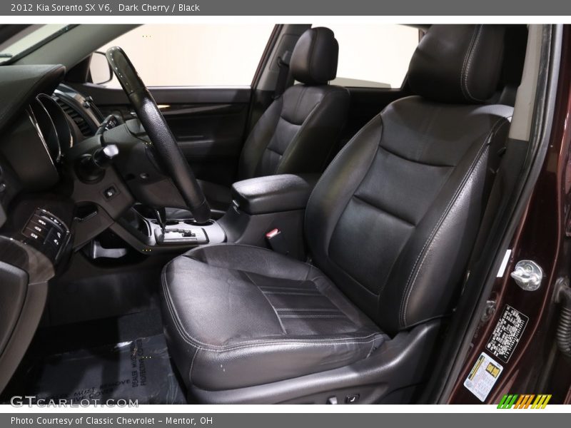 Dark Cherry / Black 2012 Kia Sorento SX V6