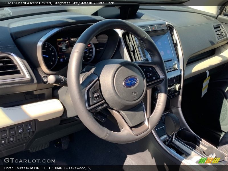 Magnetite Gray Metallic / Slate Black 2021 Subaru Ascent Limited