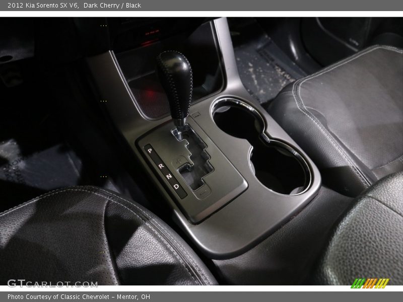 Dark Cherry / Black 2012 Kia Sorento SX V6