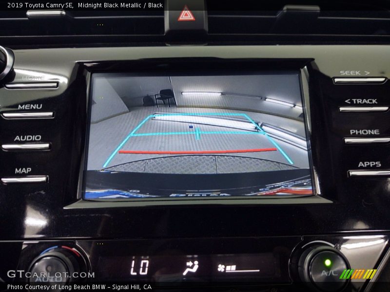 Midnight Black Metallic / Black 2019 Toyota Camry SE