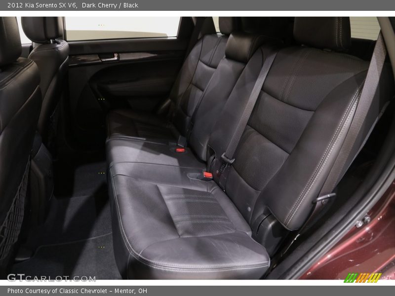 Dark Cherry / Black 2012 Kia Sorento SX V6