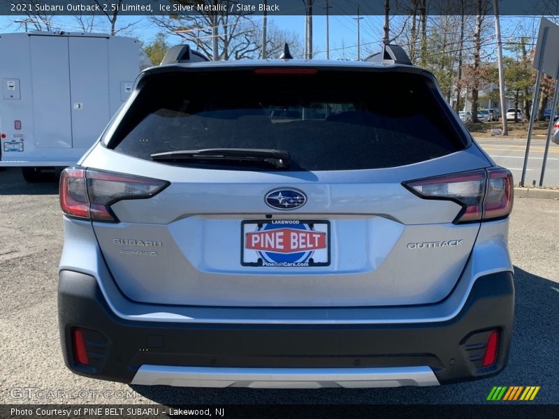 Ice Silver Metallic / Slate Black 2021 Subaru Outback 2.5i Limited