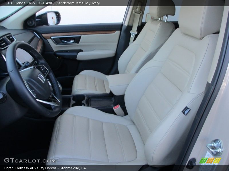 Sandstorm Metallic / Ivory 2018 Honda CR-V EX-L AWD