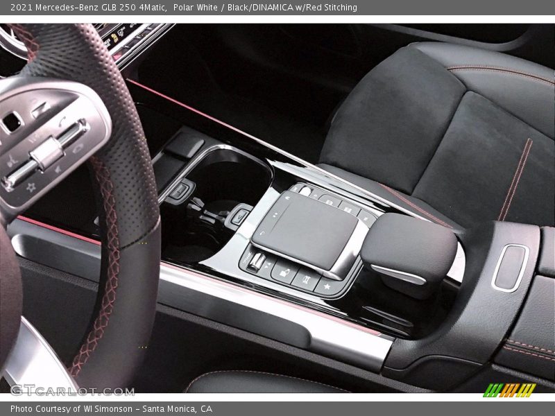 Polar White / Black/DINAMICA w/Red Stitching 2021 Mercedes-Benz GLB 250 4Matic