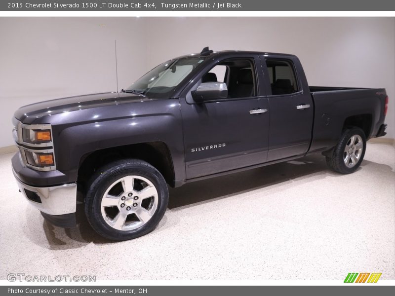 Tungsten Metallic / Jet Black 2015 Chevrolet Silverado 1500 LT Double Cab 4x4