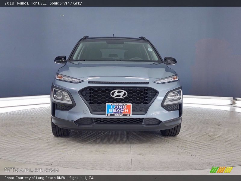 Sonic Silver / Gray 2018 Hyundai Kona SEL