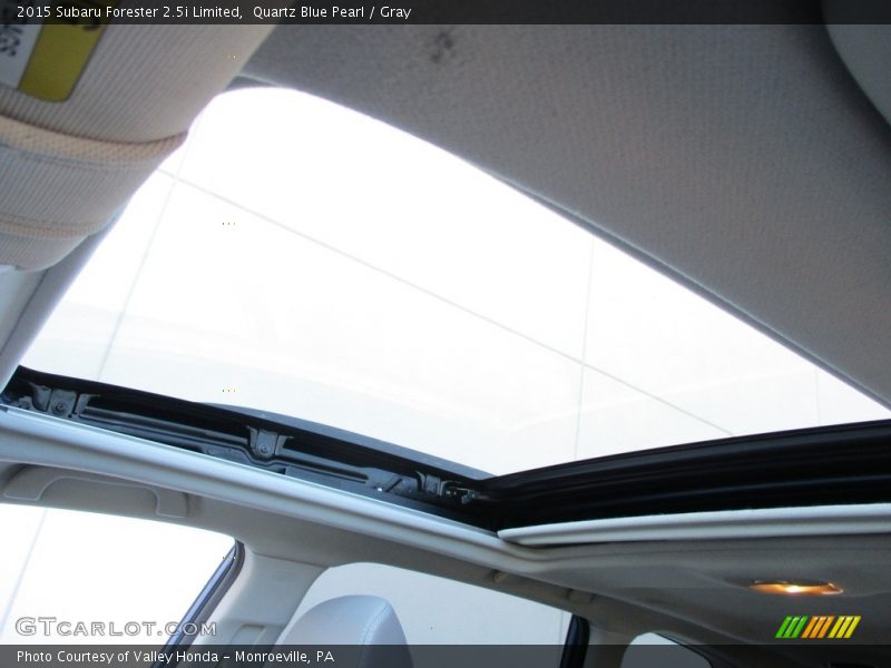 Sunroof of 2015 Forester 2.5i Limited