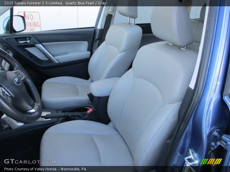 Front Seat of 2015 Forester 2.5i Limited