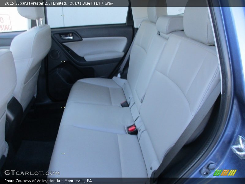 Rear Seat of 2015 Forester 2.5i Limited