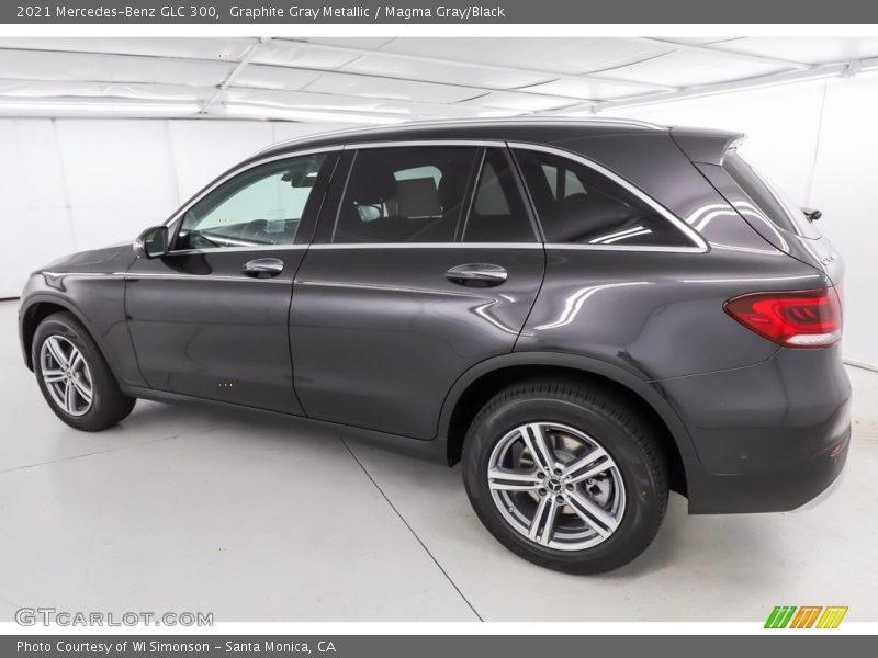 Graphite Gray Metallic / Magma Gray/Black 2021 Mercedes-Benz GLC 300