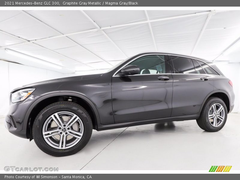 Graphite Gray Metallic / Magma Gray/Black 2021 Mercedes-Benz GLC 300