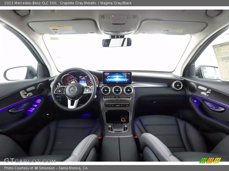 Graphite Gray Metallic / Magma Gray/Black 2021 Mercedes-Benz GLC 300