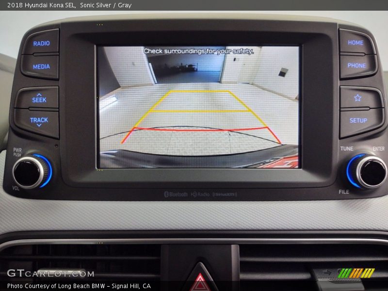 Controls of 2018 Kona SEL