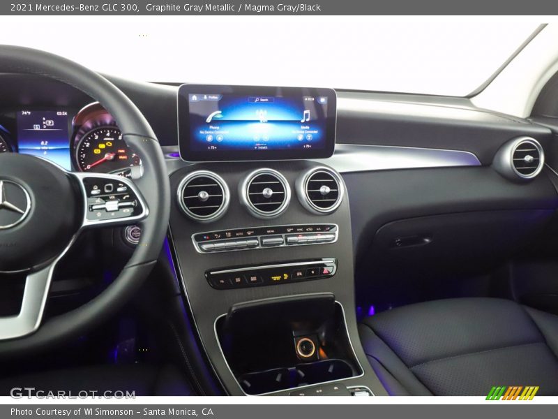 Graphite Gray Metallic / Magma Gray/Black 2021 Mercedes-Benz GLC 300