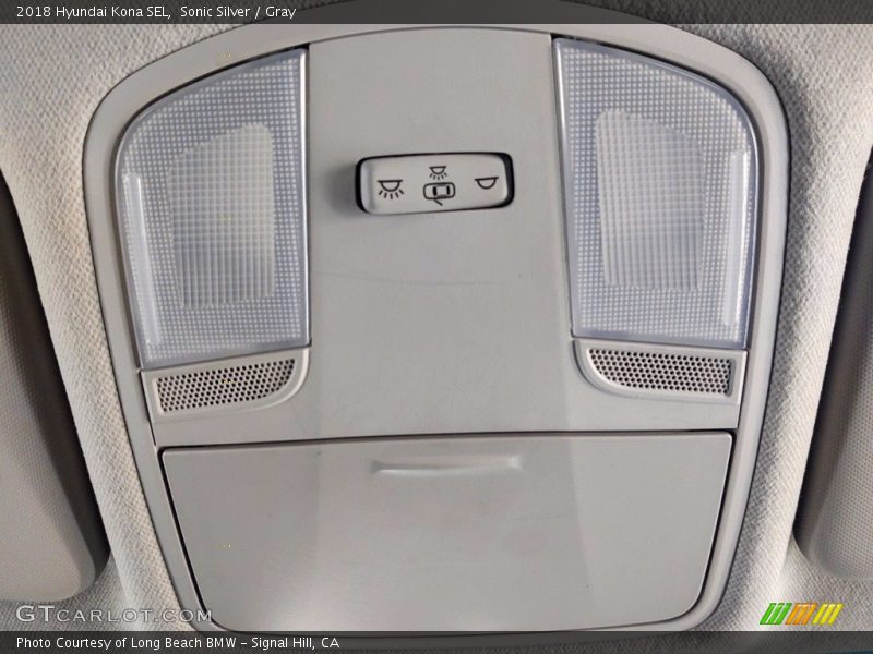 Sonic Silver / Gray 2018 Hyundai Kona SEL