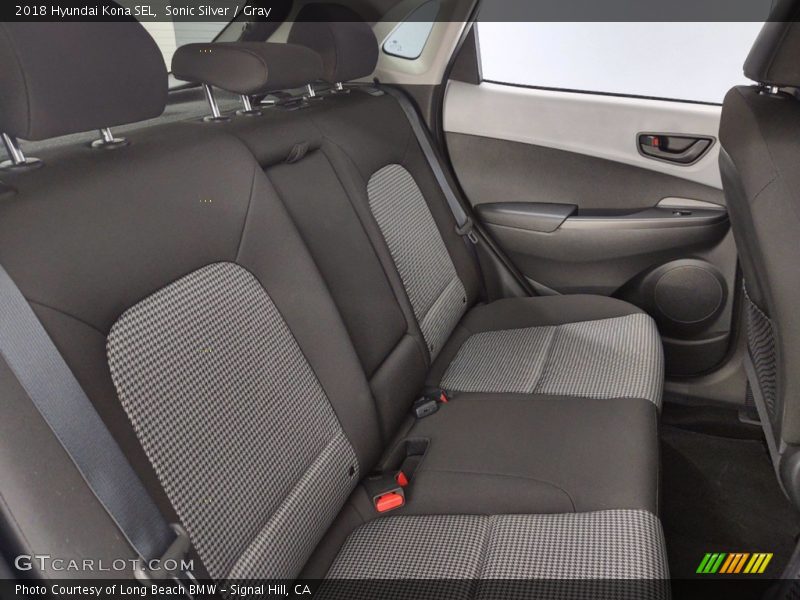 Rear Seat of 2018 Kona SEL