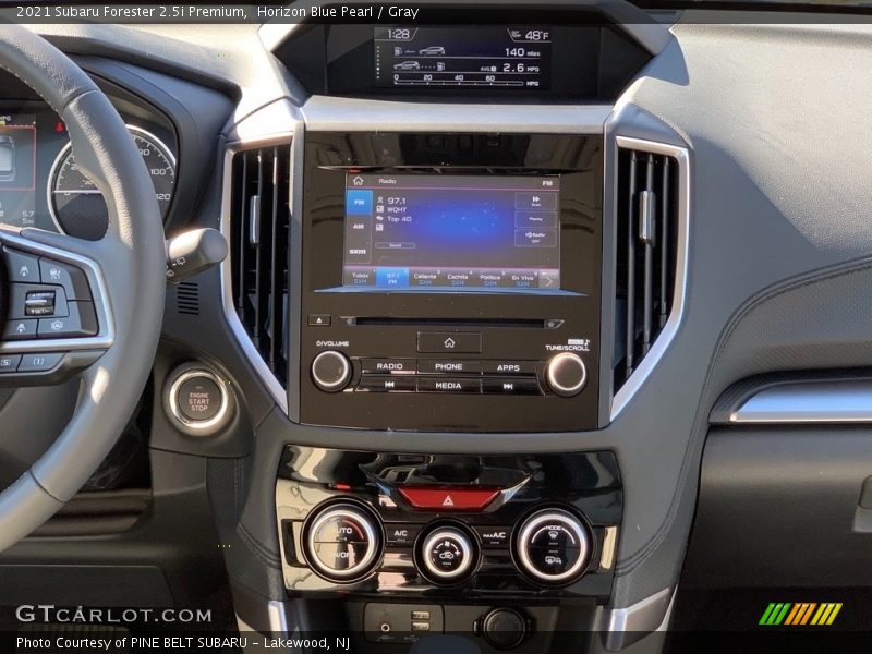 Horizon Blue Pearl / Gray 2021 Subaru Forester 2.5i Premium