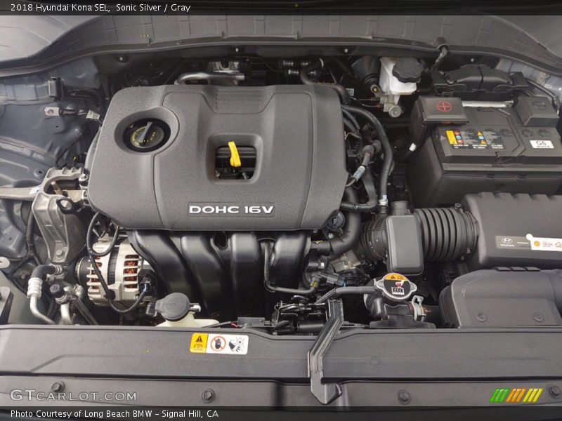  2018 Kona SEL Engine - 2.0 Liter DOHC 16-valve D-CVVT 4 Cylinder