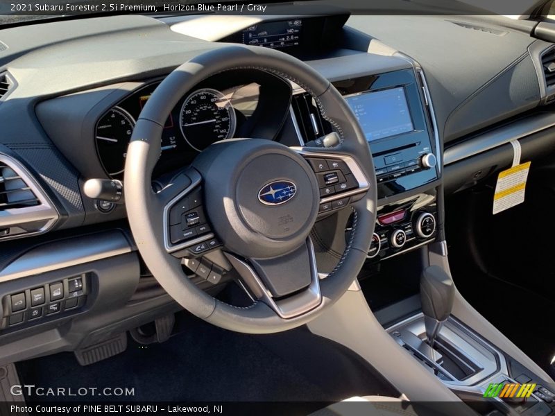 Horizon Blue Pearl / Gray 2021 Subaru Forester 2.5i Premium