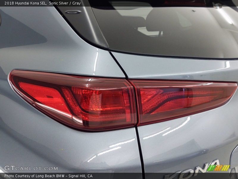 Sonic Silver / Gray 2018 Hyundai Kona SEL