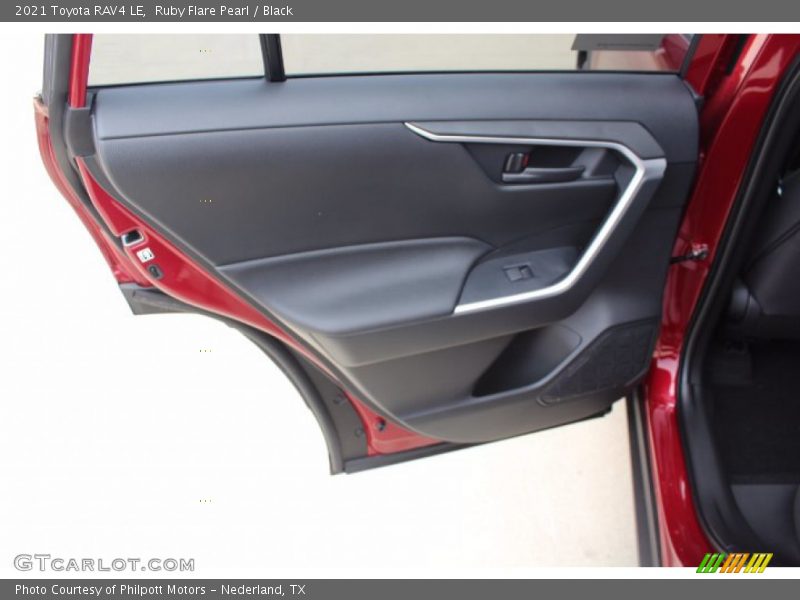 Ruby Flare Pearl / Black 2021 Toyota RAV4 LE