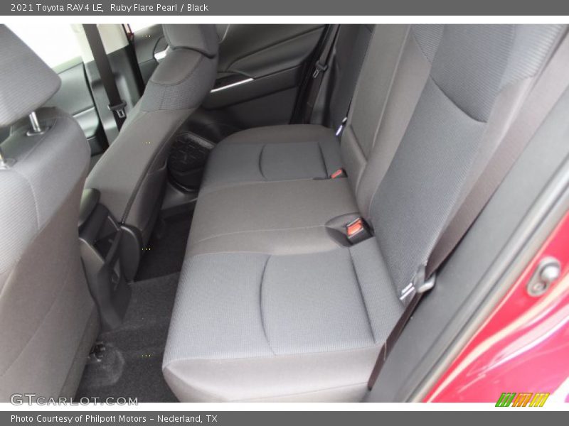 Ruby Flare Pearl / Black 2021 Toyota RAV4 LE