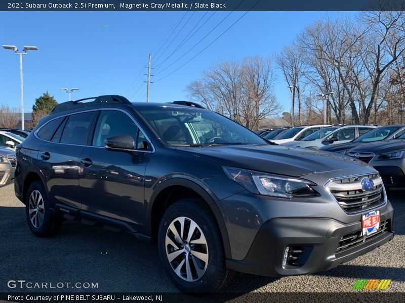 Magnetite Gray Metallic / Slate Black 2021 Subaru Outback 2.5i Premium