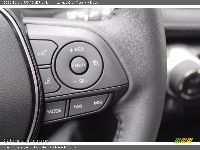 Magnetic Gray Metallic / Black 2021 Toyota RAV4 XLE Premium