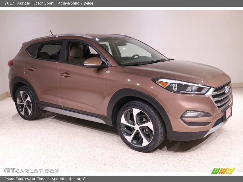 Mojave Sand / Beige 2017 Hyundai Tucson Sport
